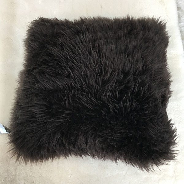Sheepskin brown cushion Sheepskin brown cushion