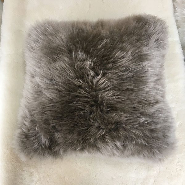 Sheepskin grey cushion Sheepskin grey cushion