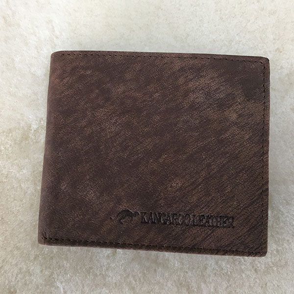 kangaroo wallet brown closed kangaroo wallet brown closed