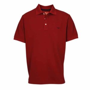 R.m Williams Polo Shirt Red Eagle Wools