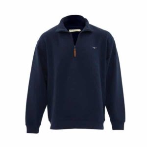 R.m Williams Mulyungarie Top Navy Eagle Wools