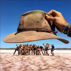 Akubra Hat And People