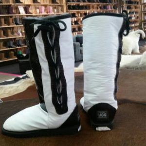 Lace Up Leather Uggs